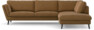 Madison Lux - 3-sits soffa med divan höger - Brun