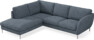 Madison Lux - 2-sits soffa med divan vänster - Vit