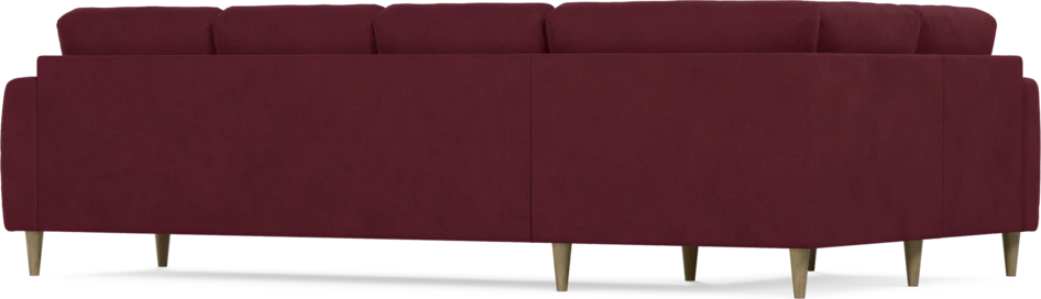 Eden - Hörnsoffa, 1+3-sits - Röd