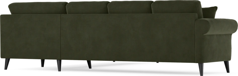 Eden - Hörnsoffa, 3+3-sits - Grön