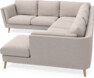 Madison - Hörnsoffa med schäslong höger - Beige