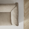 Cherrie - 3-sits soffa, hel dyna och kappa - Beige