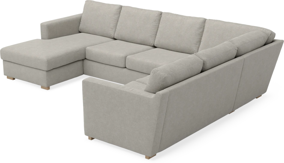 Friday - Hörnsoffa, 3+2-sits med schäslong vänster - Beige