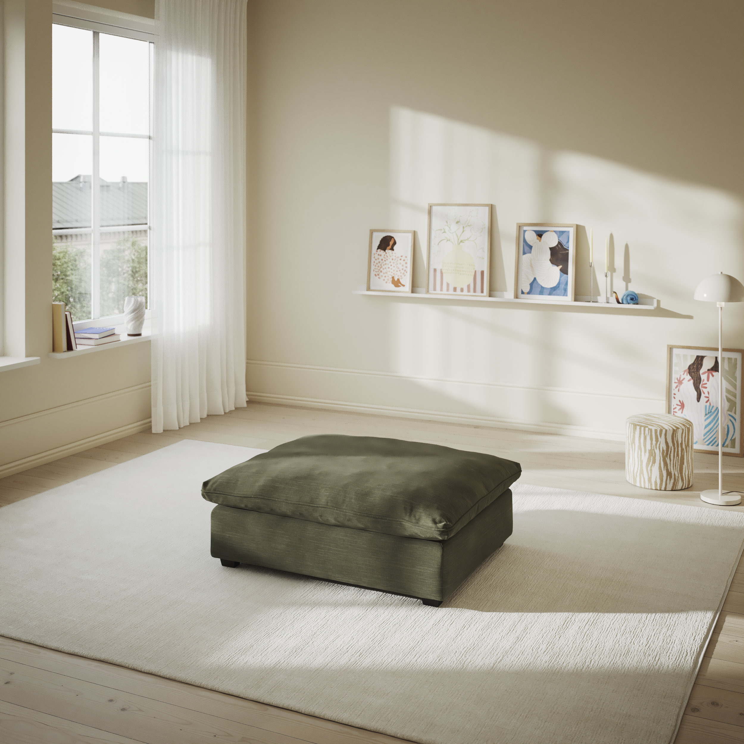 Bellora - Fotpall 130 - inspiration