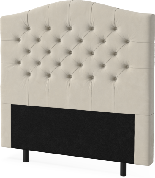New York välvd - Sänggavel, 90-210 cm - Beige