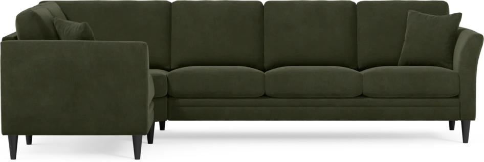 Eden - Hörnsoffa, 1+3-sits - Grön