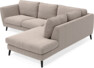 Madison - 2-sits soffa med divan höger - Beige