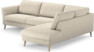 Bridge - 3-sits soffa med divan höger - Beige