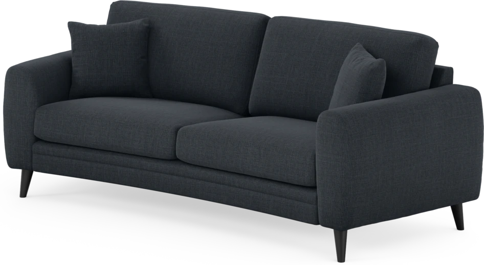 Eden - 2,5-sits soffa svängd - Blå
