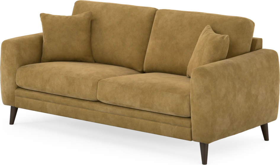 Eden - 2,5-sits soffa - Gul