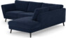 Madison - 2-sits soffa med divan höger - Blå