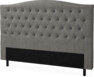 Delux Välvd - Sänggavel, 90-210 cm - Grå