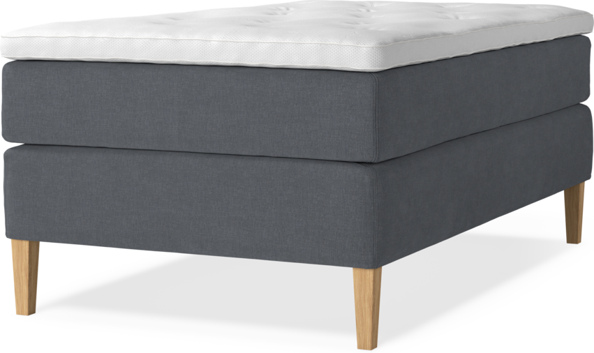 Delux Exclusive - Kontinentalsäng, enkelsäng 120 cm med bäddmadrass