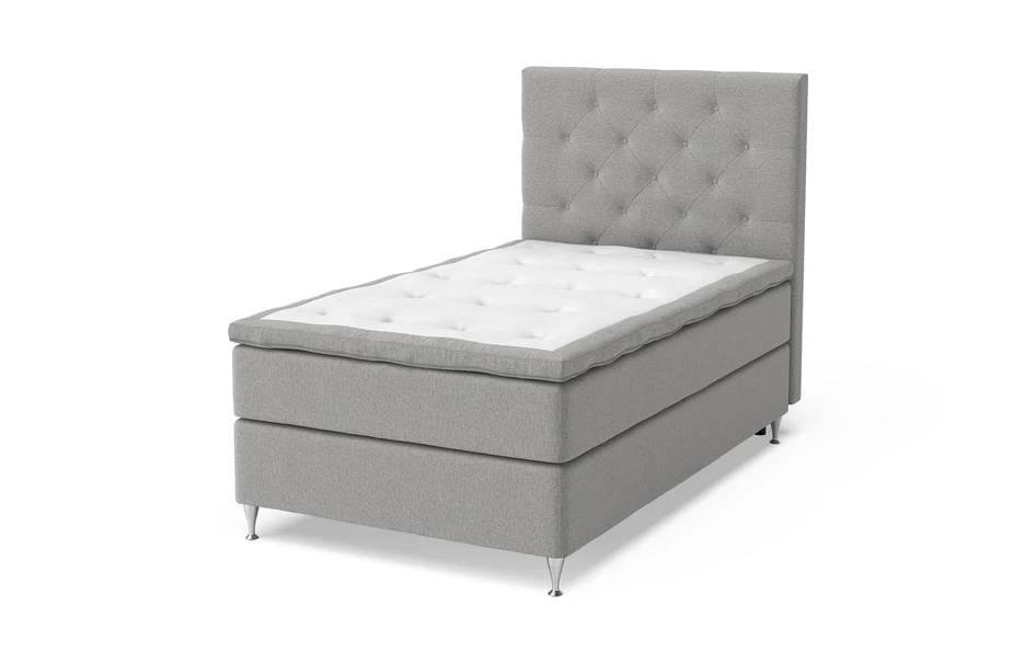 Sense - Sänggavel, B 90-140 cm - Grå