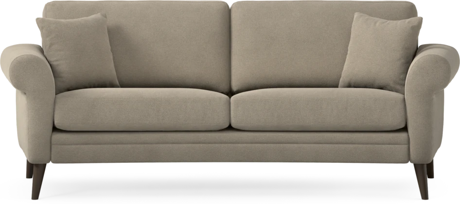 Eden - 2,5-sits soffa svängd - Beige