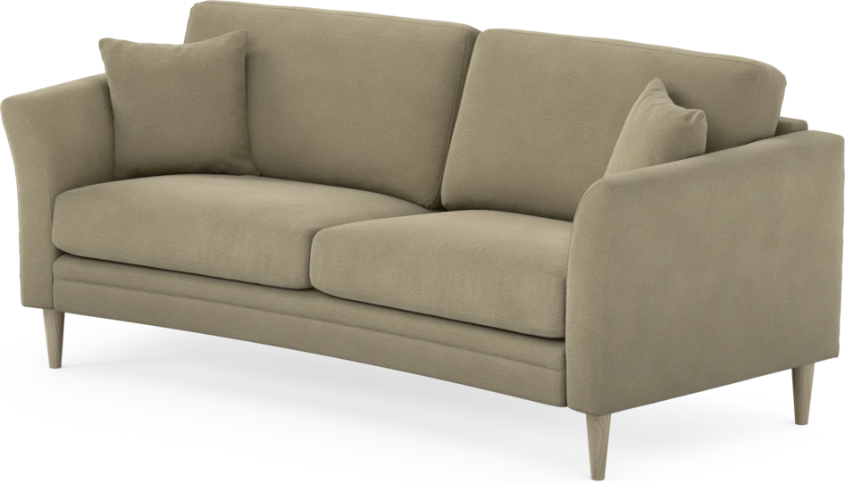 Eden - 2,5-sits soffa svängd - Beige
