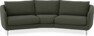 Madison - 3-sits soffa svängd, 90 cm - Grön