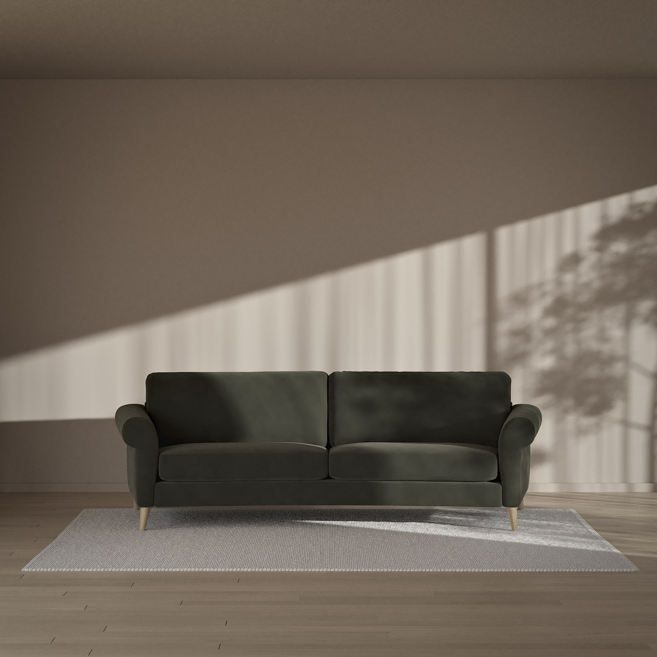 Bridge - 3-sits soffa svängd - inspiration