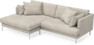 Harper - 4-sits med schäslong XL vänster - Beige