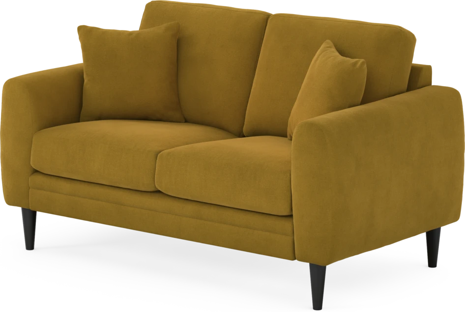Eden - 2-sits soffa - Gul