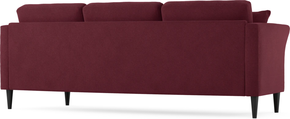 Eden - 3-sits soffa svängd - Röd