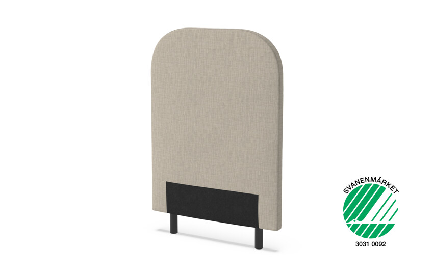 Curve - Sänggavel, B 90-140 cm - Beige