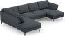 Madison Lux - 2-sits soffa med divan vänster och schäslong höger - Vit