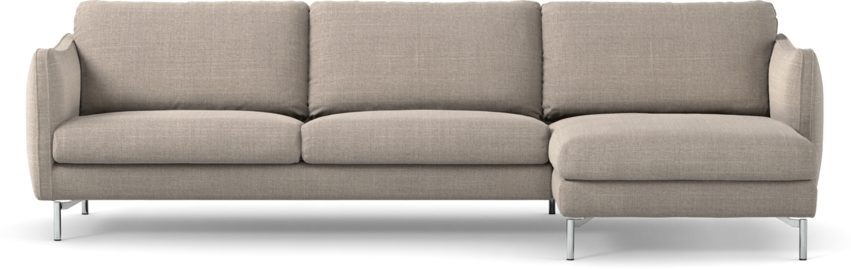 Madison - 3-sits soffa med schäslong höger - Beige