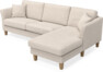 Eden - 2,5-sits soffa med schäslong - Beige