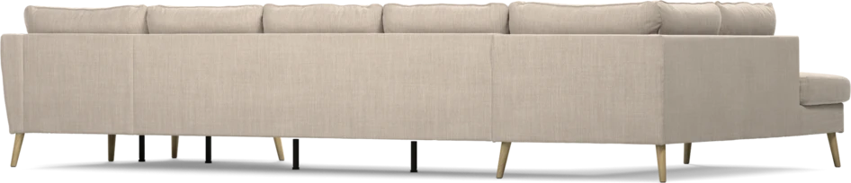 County - 4-sits soffa med divan vänster och schäslong höger - Beige