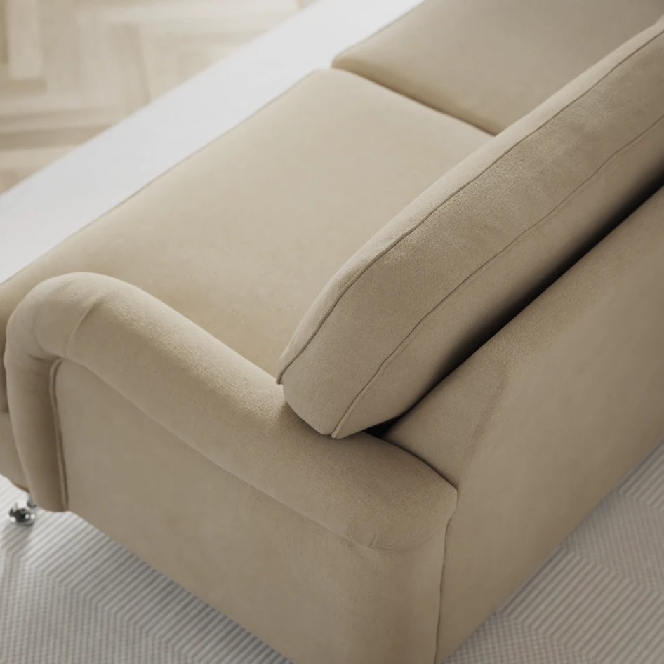 Oxford - 3-sits soffa svängd - Beige