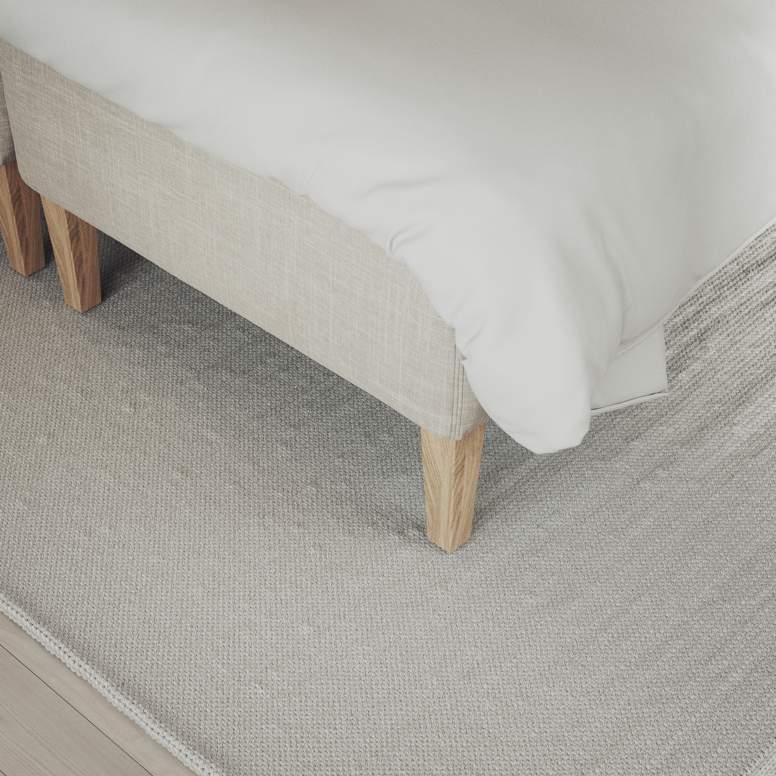 Delux Exclusive - Kontinentalsäng, enkelsäng 120 cm med bäddmadrass och sängben - inspiration