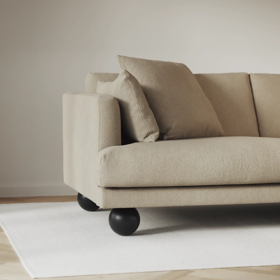 Harper - 3-sits soffa - Beige