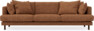 Harper - 4-sits soffa - Brun