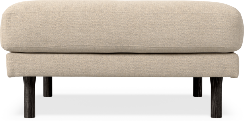 Willow - Fotpall, fast klädsel - Beige