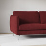 Madison Lux - 3-sits soffa - Röd