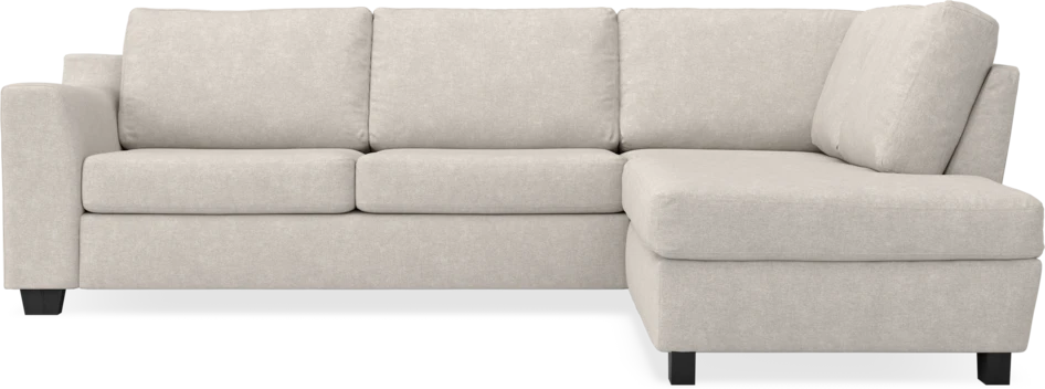 Friday - 2,5-sits soffa med divan höger - Grå