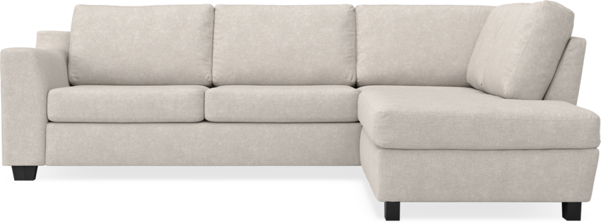 Friday - 2,5-sits soffa med divan höger - Grå