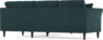 Eden - Hörnsoffa, 2+2-sits - Blå