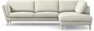 Madison Lux - 3-sits soffa med divan höger - Vit