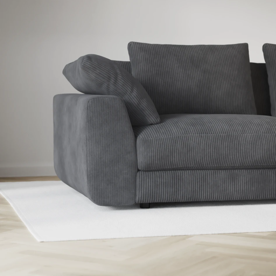 Amie - 4-sits soffa - Grön