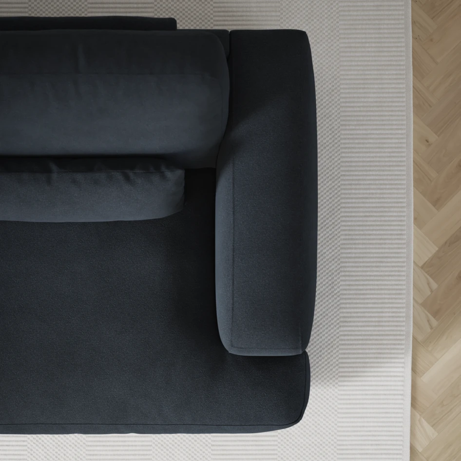 Noma - 3-sits soffa - Blå