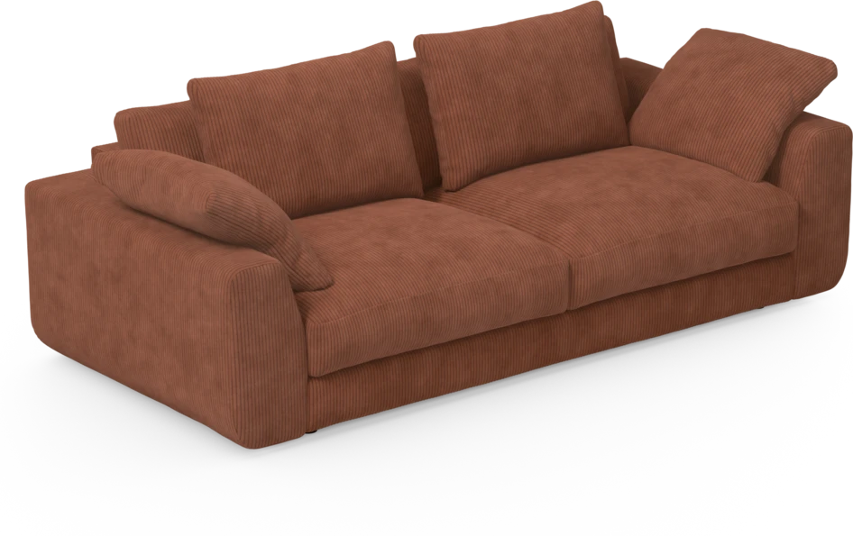 Amie - 3-sits soffa - Orange