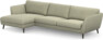 Madison Lux - 3-sits soffa med schäslong vänster - Grön