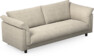 Cherrie - 3-sits soffa, hel dyna, fast klädsel - Beige