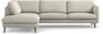 Madison - 3-sits soffa med divan vänster - Grå