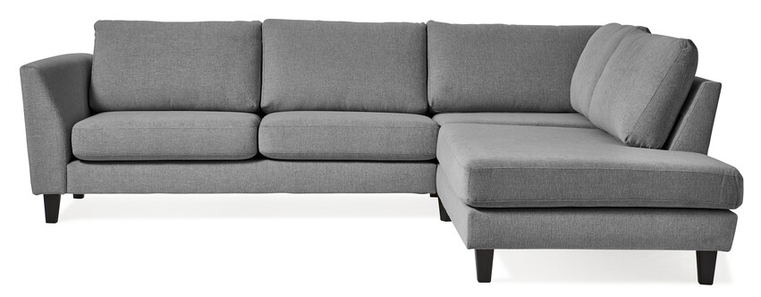 Saturday - 2,5-sits soffa med divan höger - Grå