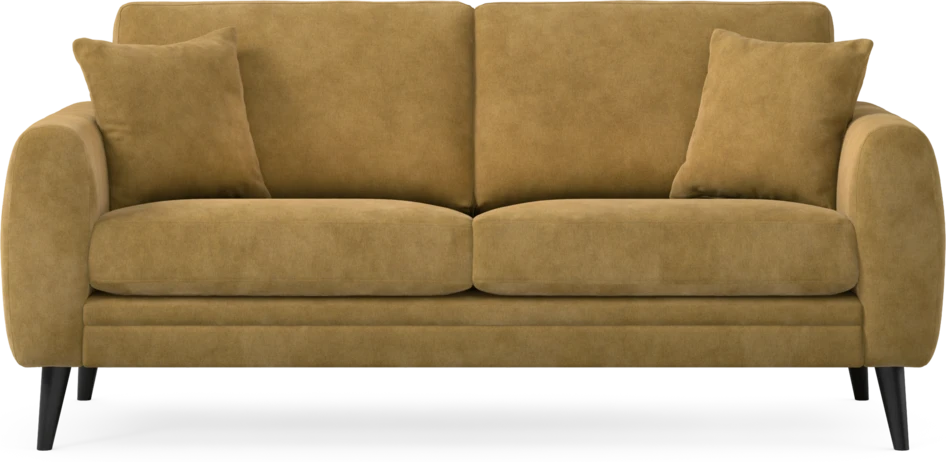 Eden - 2,5-sits soffa - Gul