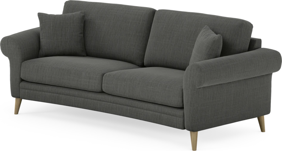 Eden - 2,5-sits soffa svängd - Grå