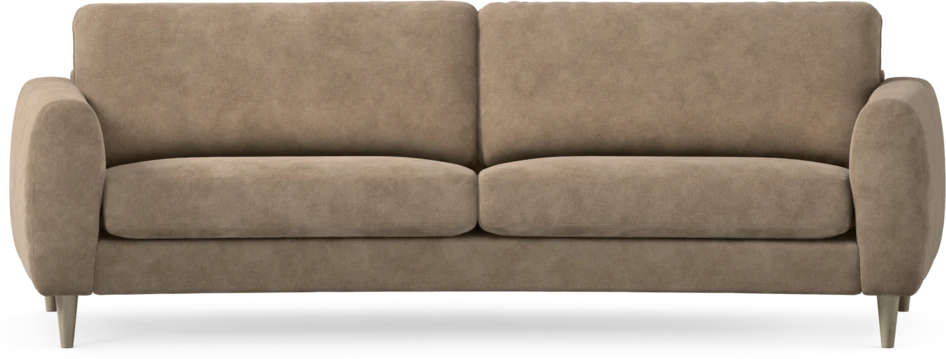 Bridge - 3-sits soffa svängd - Beige